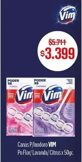 Vim - Canas P/Inodoro