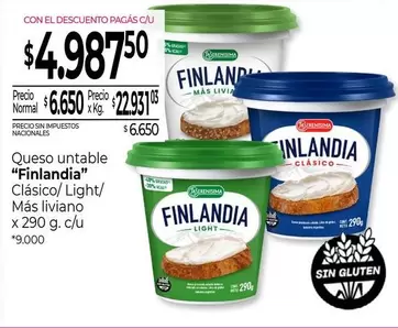 Finlandia - Queso untable