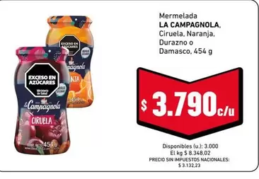 La Campagnola - Mermelada