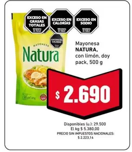 Natura - Mayonesa