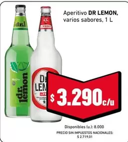Dr. Lemon - Aperitivo