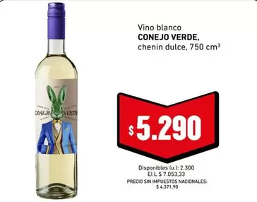 Vino blanco chenin dulce