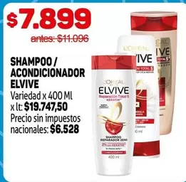 Elvive - SHAMPOO / ACONDICIONADOR