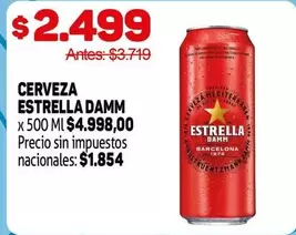 Estrella - CERVEZA