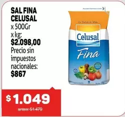 Celusal - SAL FINA