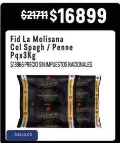 Fid La Col Spagh / Penne Pq x 3Kg