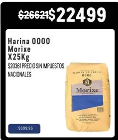 Morixe - Harina 0000