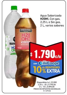 H2oh - Agua Saborizada H2OH!