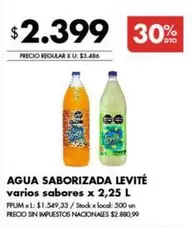 X$ - AGUA SABORIZADA