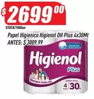 Higienol - Papel Higienico DH Plus