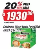 Hileret - Endulzant  Stevia Forte 50Sob