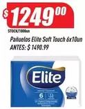 Elite - Pañuelos Soft Touch 6x10un