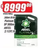 Ariel - Jabón Platinum DP
