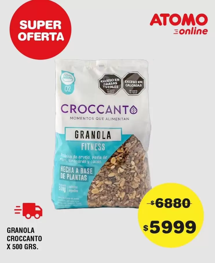 Atomo - GRANOLA FITNESS