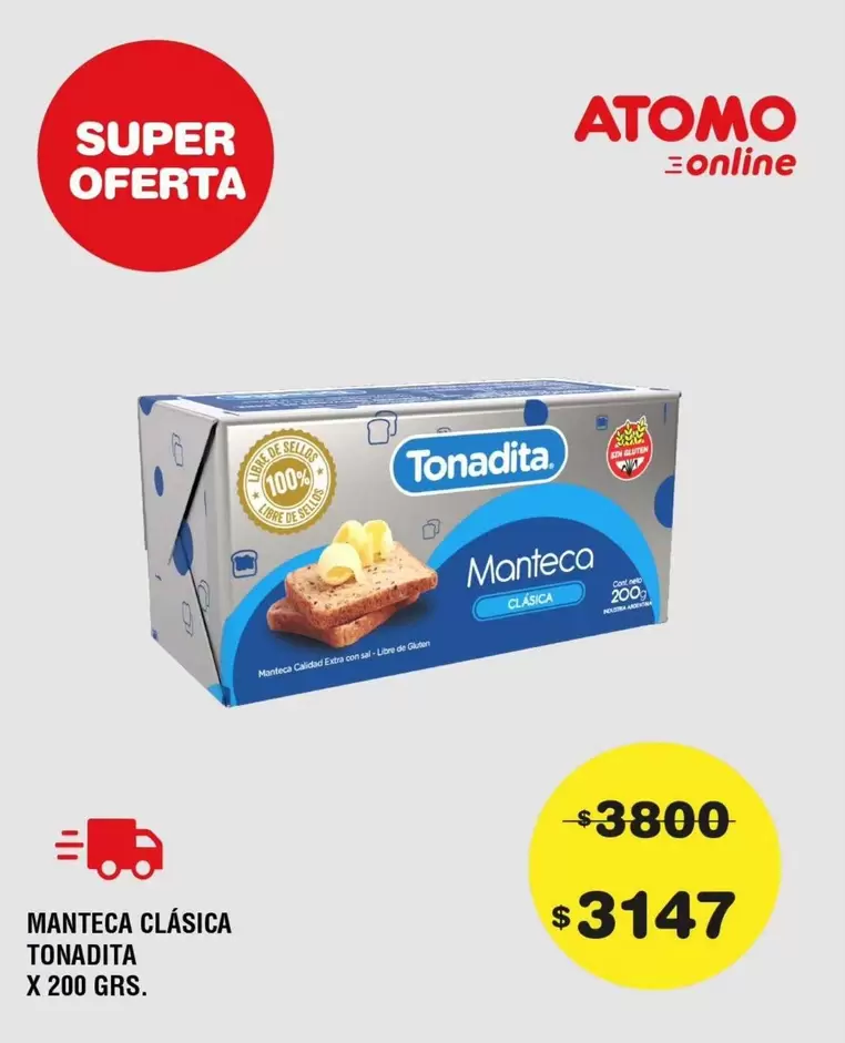 Tonadita - MANTECA CLÁSICA