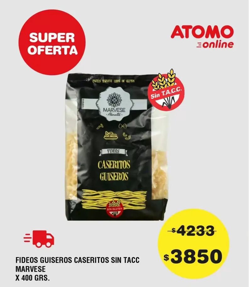 Atomo - Fideos Guiseros Caseritos