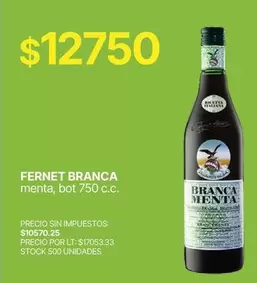 Fernet Branca - FERNET BRANCA menta