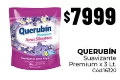 Querubin - Suavizante Premium x 3 Lt.