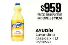X$ - Lavandina Clásica x 1 Lt. Cód:18560