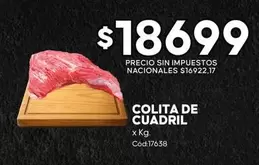 X$ - COLITA DE CUADRIL