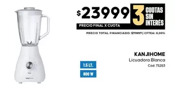 Blanca - Licuadora Cod 75283