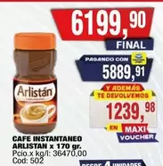 Arlistán - CAFE INSTANTANEO