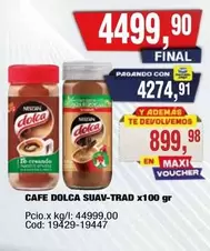 Dolca - CAFE DOLCA SUAV-TRAD x100 gr