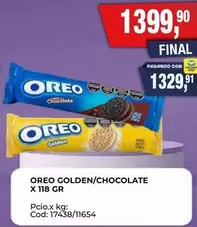Oreo - OREO GOLDEN/CHOCOLATE