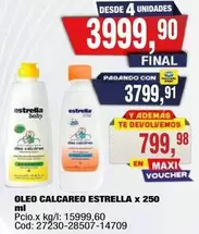 Estrella - OLEO CALCAREO