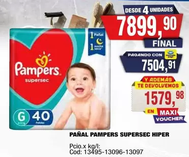 Pampers - PAMPERS SUPERSEC HIPER