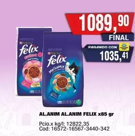 felix - AL.ANIM AL.ANIM FELIX x85 gr