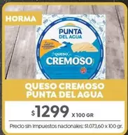 Punta del Agua - QUESO CREMOSO
