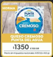 Punta del Agua - QUESO CREMOSO