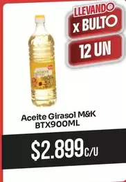 M&K - Aceite Girasol