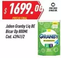 Granby - Jabón Liq BE Bicar Dp 800Ml Cod. 43941/2