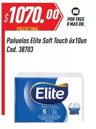 Elite - Pañuelos  Soft Touch 6x10un Cod. 38703