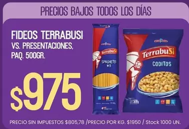 Terrabusi - FIDEOS