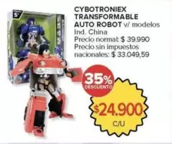 TRANSFORMABLE AUTO ROBOT