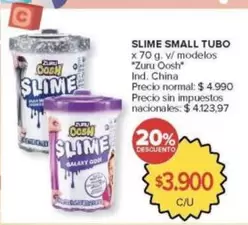 Galaxy - SLIME SMALL TUBO