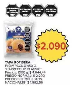 X$ - TAPA ROTISERA