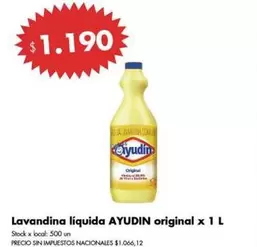 Ayudin - Lavandina líquida original