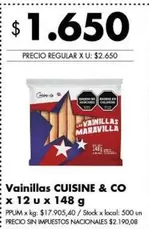 X$ - Vainillas