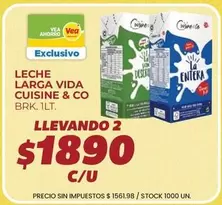 Vea - LECHE LARGA VIDA
