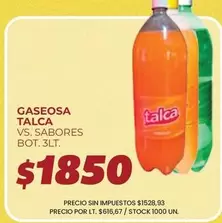 Talca - GASEOSA