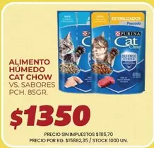 Cat Chow - ALIMENTO HÚMEDO