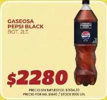 Pepsi - GASEOSA BLACK
