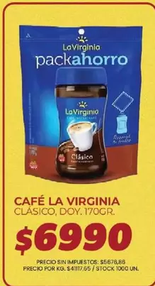 La Virginia - CAFÉ CLÁSICO