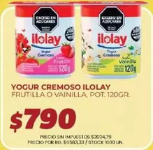 Ilolay - Yogur Cremoso