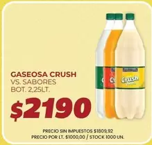 Crush - GASEOSA