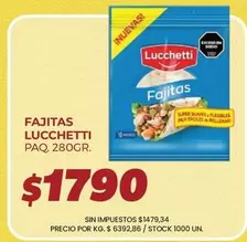 Lucchetti - Fajitas